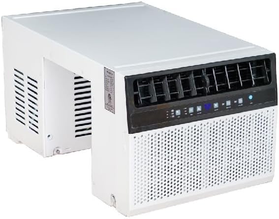 Garvee 6000 BTU U-Shaped Window Air Conditioner, Cools Up to 269 Sq.Ft., Ultra Quiet Operation, Energy Efficient, Includes Remote Control, White