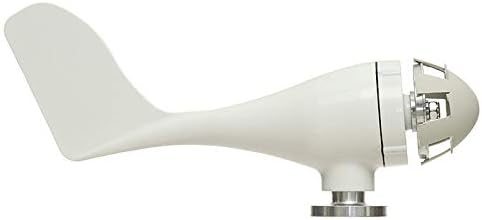 5000W 12V 24 V 48 Volt 6 Nylon Fiber Blade Horizontal Home Wind Turbines Wind Generator Power Windmill Energy Turbines Charge,White,48v