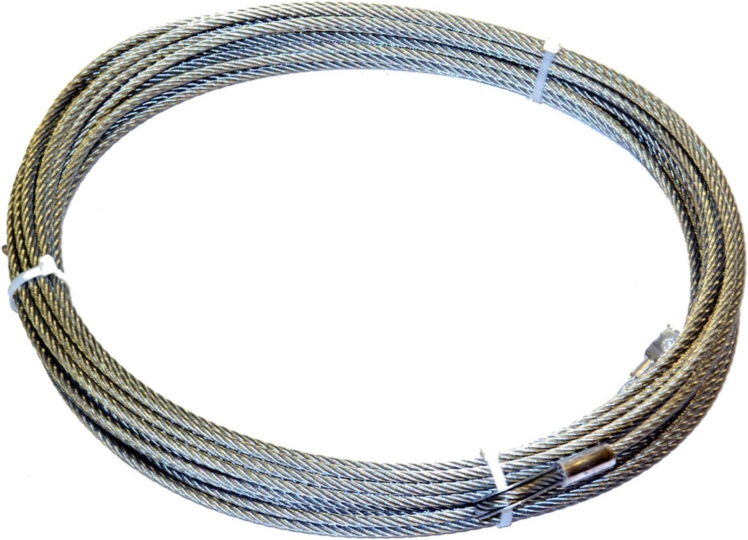 WARN 38314 Winch Accessory: Steel Cable Wire Rope with Loop End and Terminal, 5/16