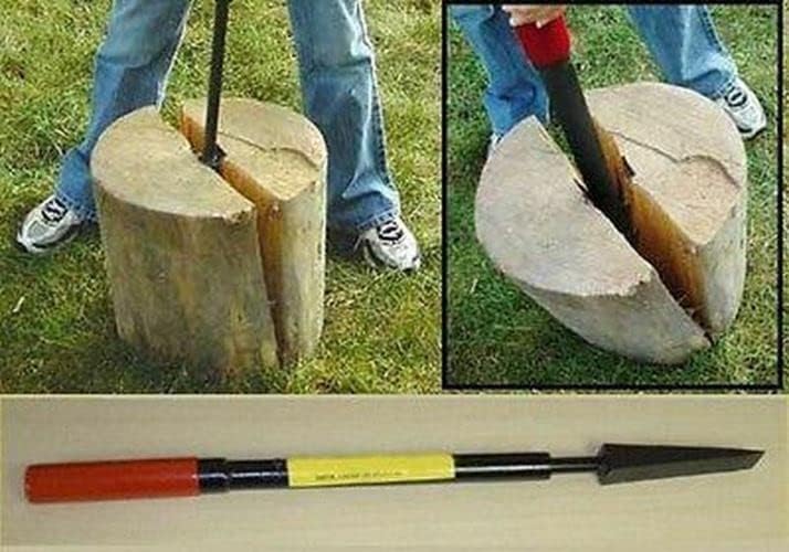 for Log Wood Splitting Wedge Splitter Maul Sliding Tool