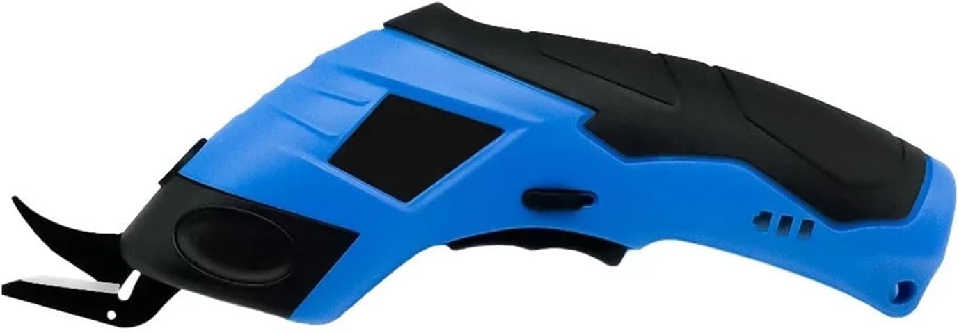 Electric Scissors Cloth Cutting Machine Lithium Charging PVC Leather Sewing Tailor Scissor Tungsten Steel Blade Doubl Blade Tool