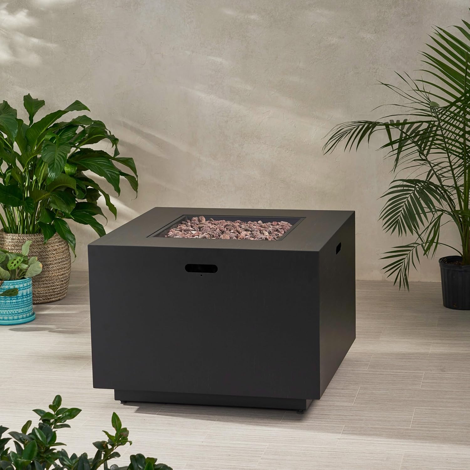 Merax Outdoor Propane Fire Pit Table 50,000 BTU, 33