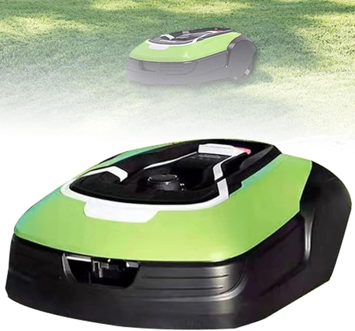 Robot Lawnmower,Auto Charging Robotic Lawn Mower with APP Control,20-60mm Cutting Height Range and 35% Slope,IPX5 Waterproof Ultra Quiet Lawnmower Robotic for Lawns up to 1500m²