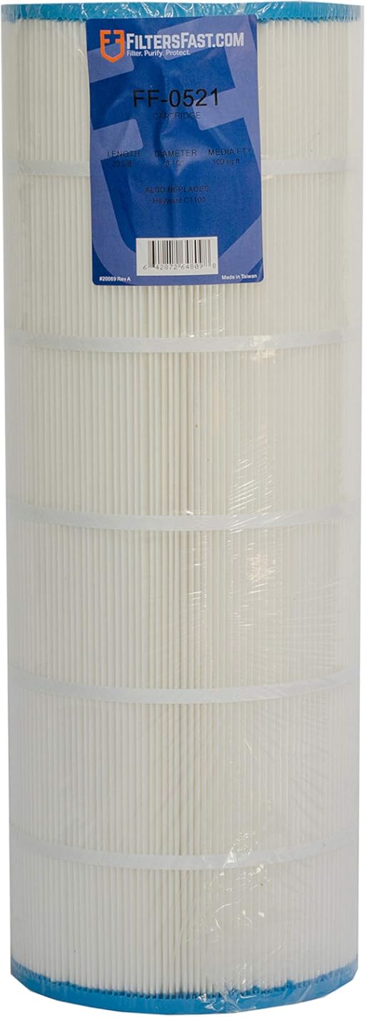 Filters Fast FF-0521 Compatible Replacement for Hayward C1100, CX1100-RE, Compatible Replacement for Aladdin 19905, Compatible Replacement for Filbur FC-1290 Swimming Pool Filter Cartridge