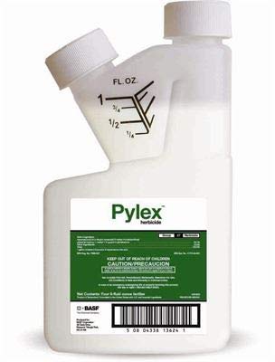 BASF Pylex Herbicide - Topramezone Selective Post-Emergence Grass & Broadleaf Weed Control - 4 oz