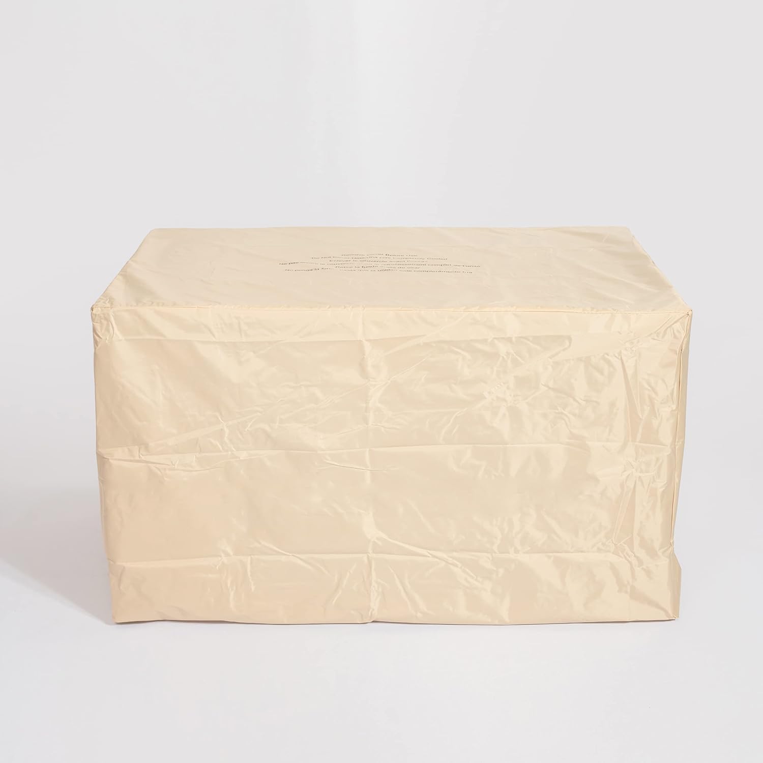 44in Outdoor Propane Gas Fire Pit Table, 50,000 BTU Auto-Ignition Gas Firepit with Glass Wind Guard, Ceramic Tabletop & Blue Glass Rock, Espresso PE Rattan, ETL Certification