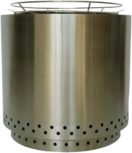 Stainless Steel Fire Pit for Cold Weather