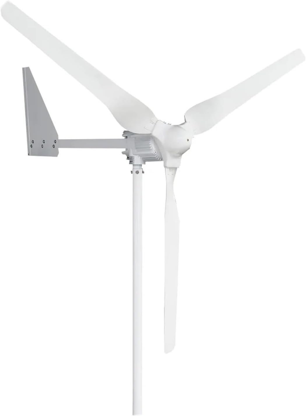 Windmill Generator, 2000W 24V/48V Wind Turbine nerator 3 Blades Wind nerator Permanent Magnet Alternator Home Use Aeronerator (Size : 48V, Color : 2000W)