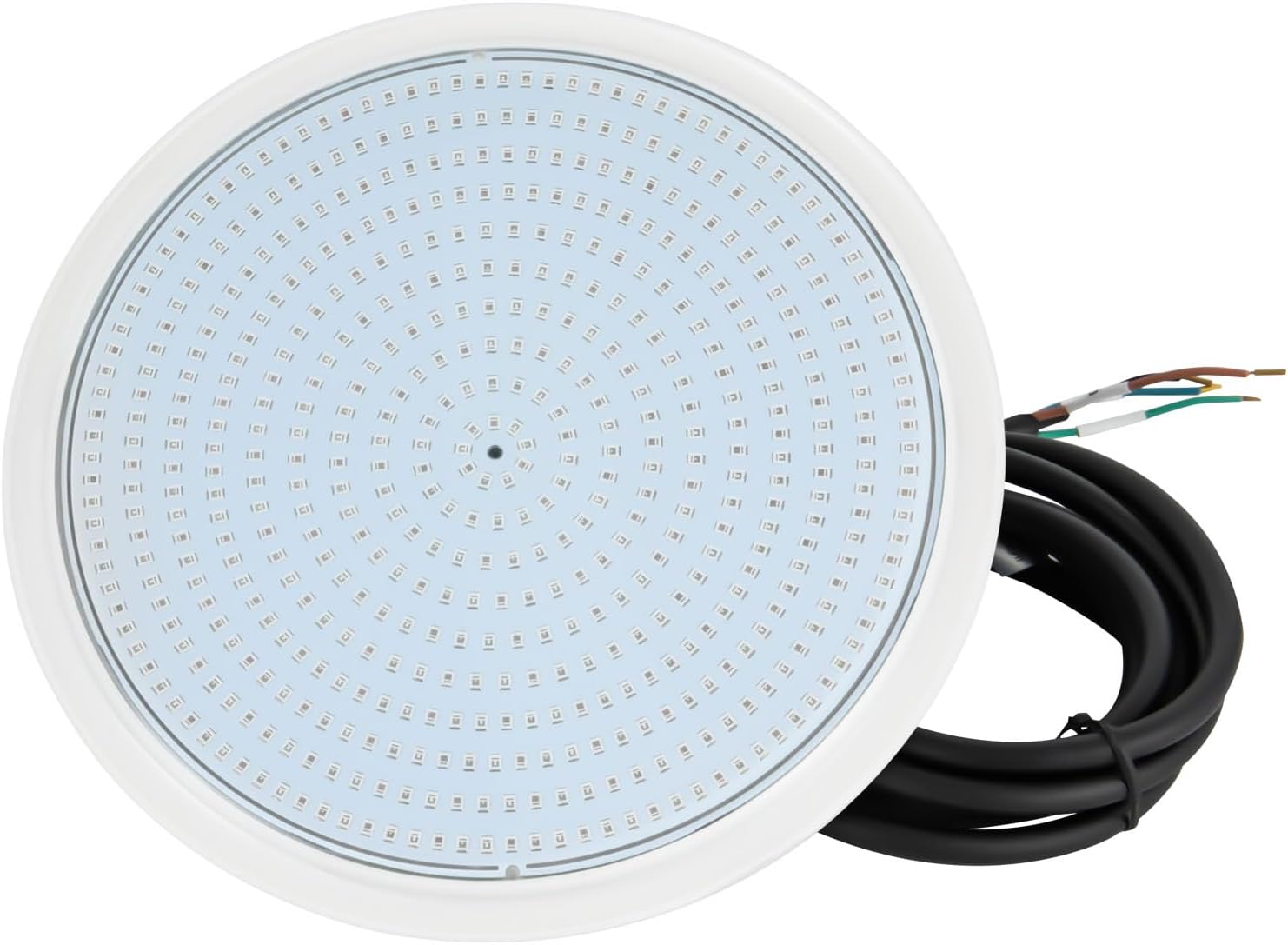 Eapmic 12V 45W Pool Light Underwater Color-Change LED Lights RGB IP68 Without Remote(45W,Style 3)