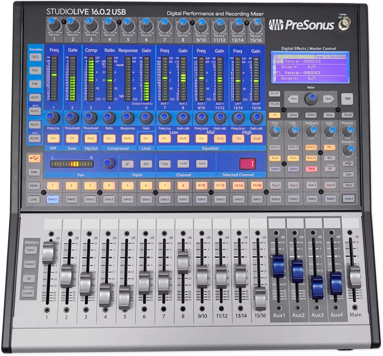 Presonus StudioLive 16.0.2 16-Channel Audio Mixer