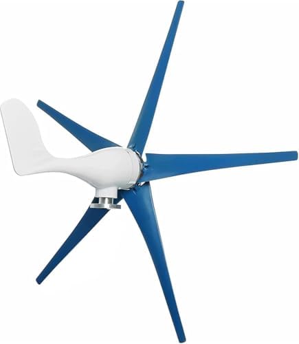 5000W 12V Wind Turbine Generator Kit – High-Efficiency 5-Blade Windmill with Smart Wind Controller for Off-Grid Power Solutions and Renewable Energy Systems
