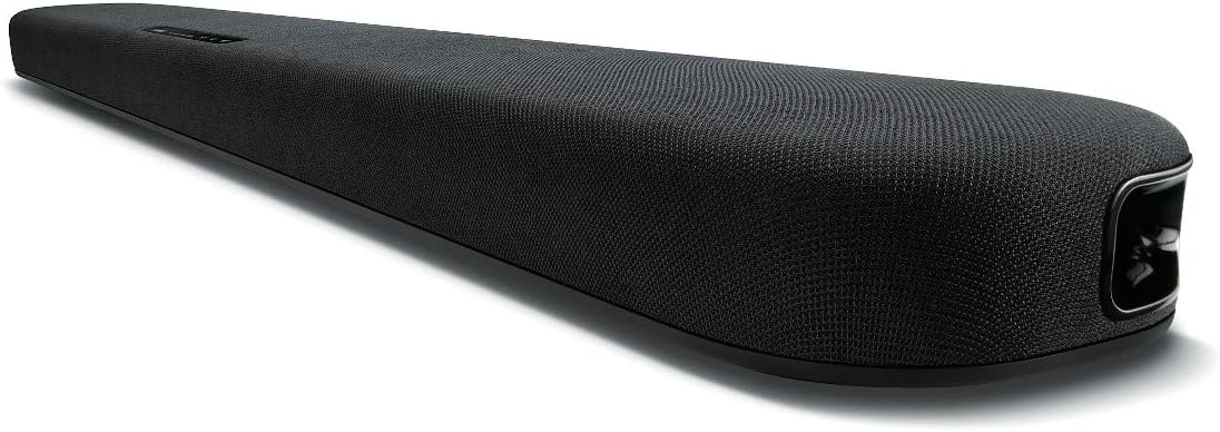 Yamaha Audio SR-B20A Sound Bar with Built-in Subwoofers and Bluetooth, Black