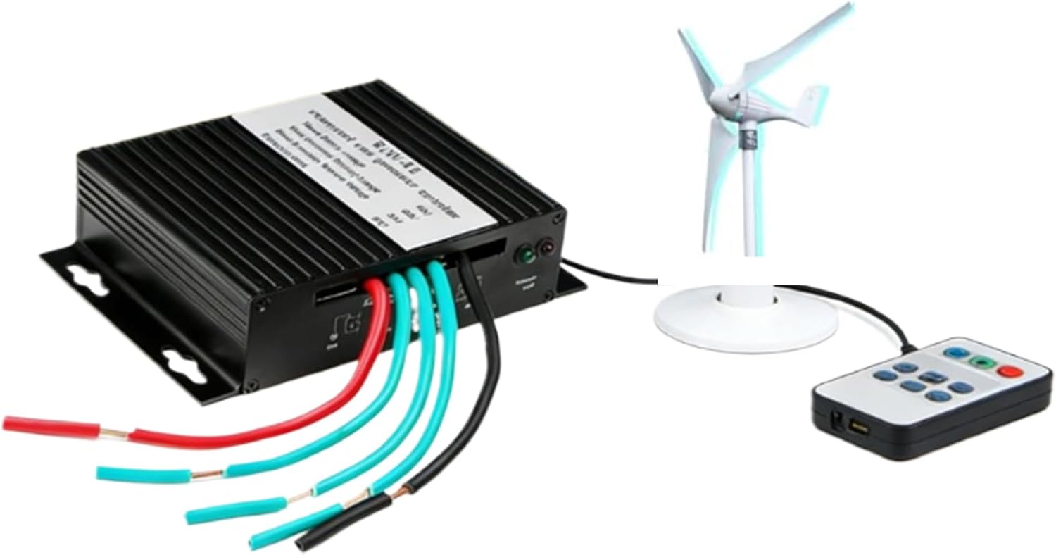 220v, 1200W-3600W Wind Turbine MPPT Charge Controller 12V 24V Auto 48V MPPT Wind Wind Controller for Solar Panels Or Wind Generator,220V