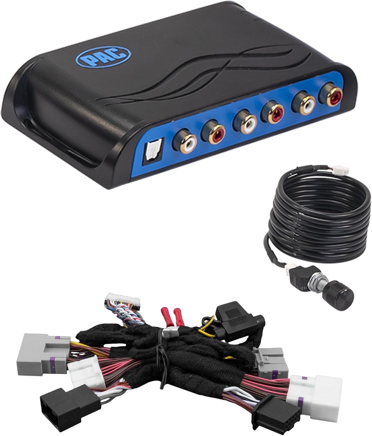 PAC AP4-TY14 Amplifier Integration Interface Compatible with Select 2022+ Toyota Vehicles with Premium Amplified Systems Models with 30, 28, and 10 Pin Connectors