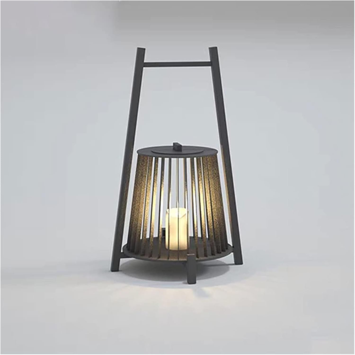 Courtyard Light Garden Patio Post Lamp Handheld Candle Corridor Pillar Lamp Stainless Steel Pillar Light Outdoor Garden Lighting for Outdoor Lighting Fixture