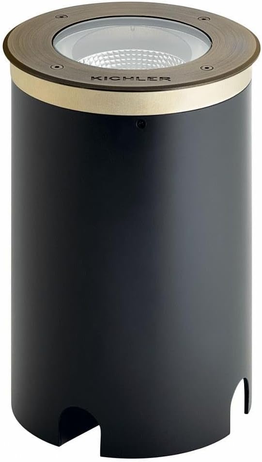 Kichler 16230CBR30 Landscape Inground Light, LED 20 Watts, Centennial Brass