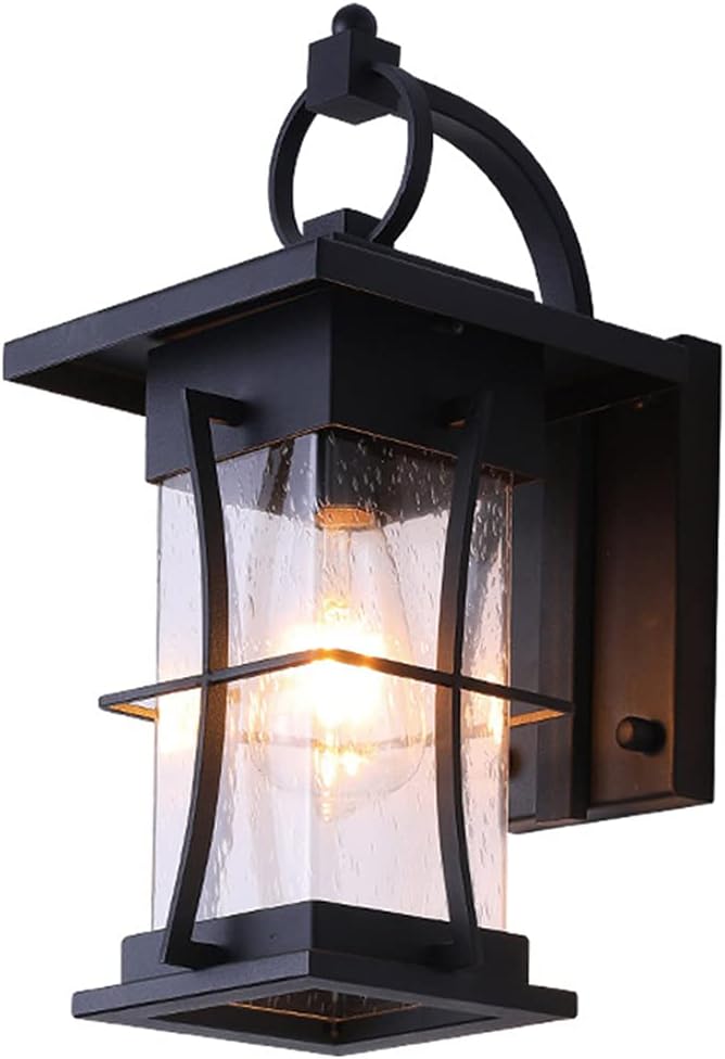 Vintage Outdoor Wall Lights IP65 Waterproof Outside House Lights Iron Wall Lighting Fixtures External Porch Lamp for Garden,Backyard,Patio,Balcony
