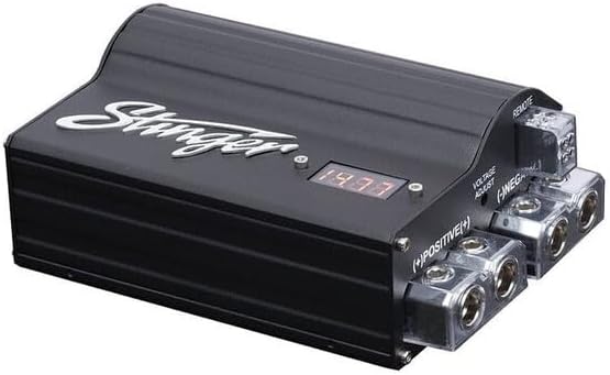 Stinger SPC505 Pro Hybrid 5 Farad Capacitor, Black