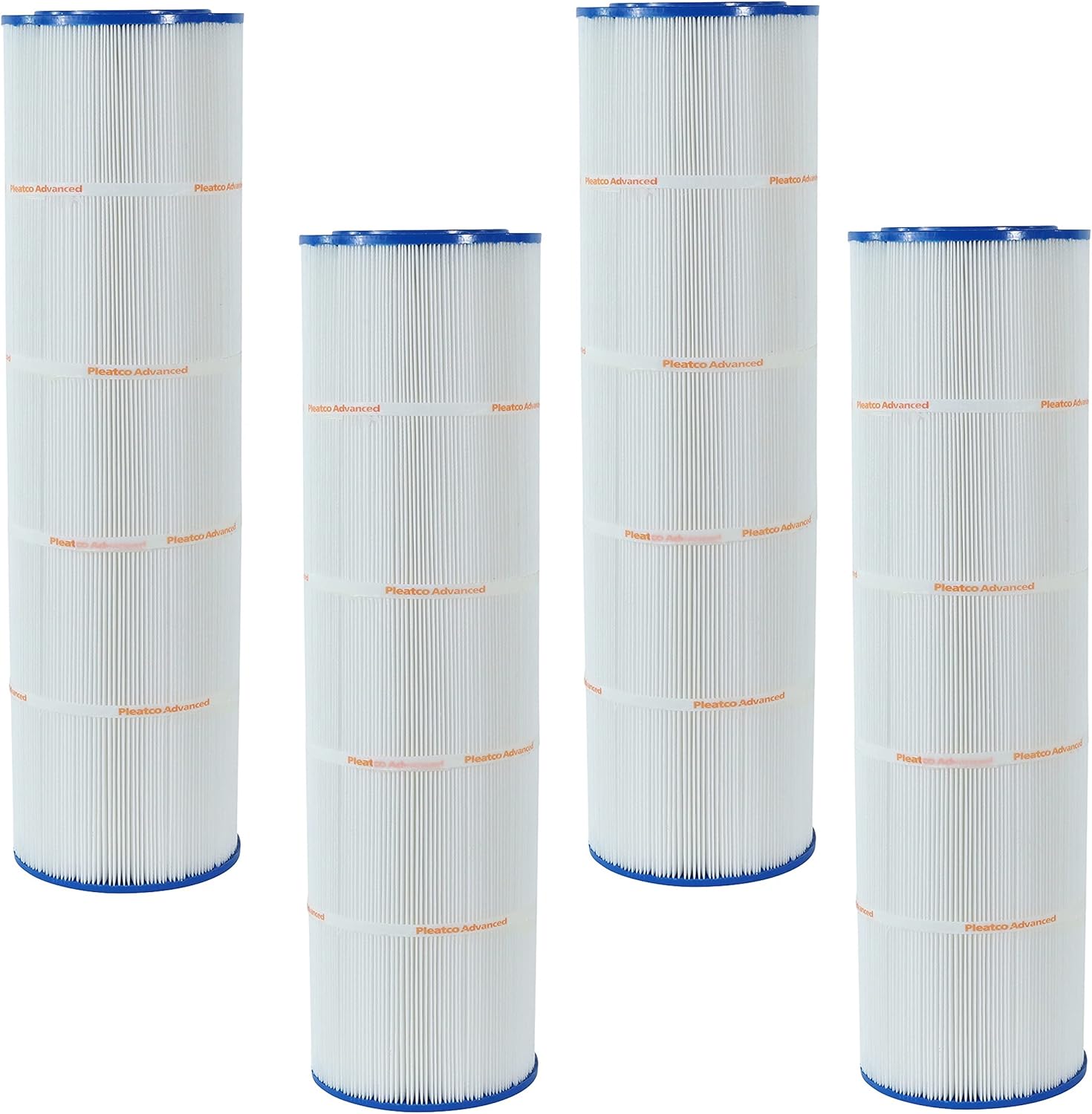 Pleatco Filtration PA106-PAK4-EC Pool Filter Cartridge Replacement for Unicel: C-7488-4, Filbur: FC-6430, OEM Part Numbers: CX880XREPAK4