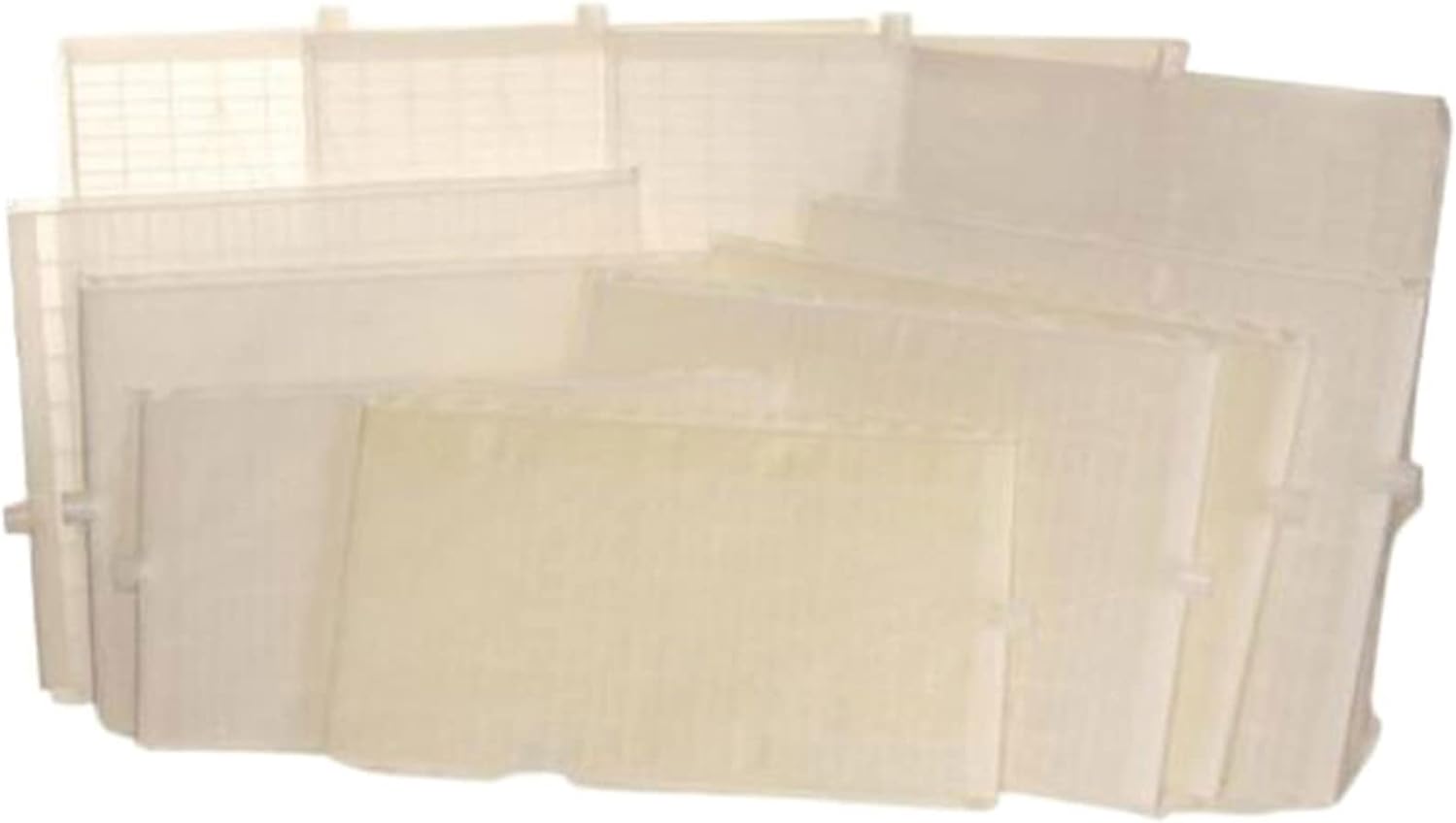 Unicel FS-3037 Rectangular DE Grid Replacement Swimming Pool Filters with Top Exit Port, Full Set Compatible with Sta-Rite