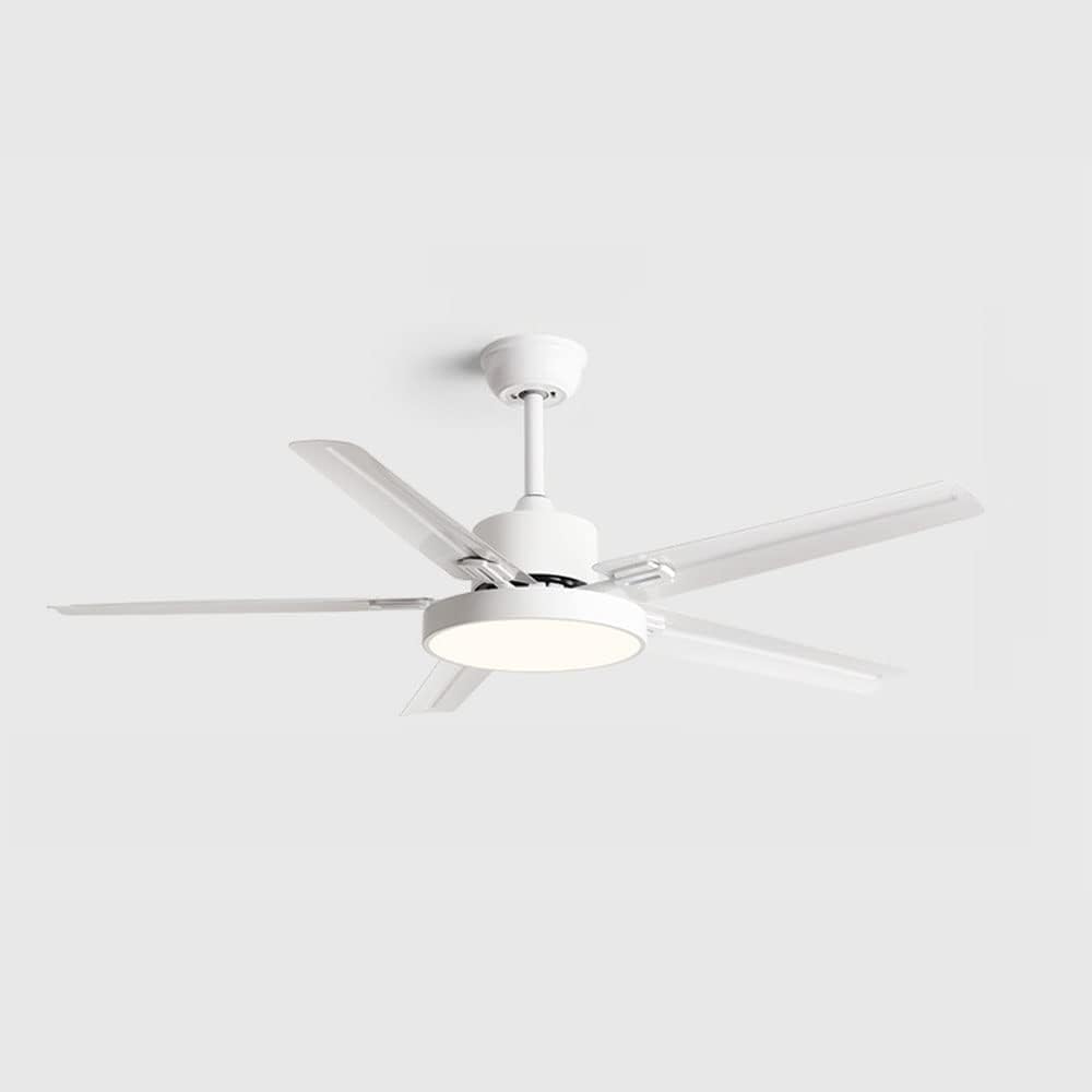 Modern Indoor Ceiling Fan with Lights with Remote LED Dimmable Ceiling Fan Light 42 Inch Low Profile Living Room Ceiling Fan Outdoor Ceiling Fans for Patios with Light