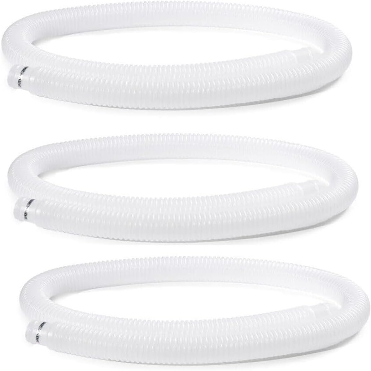 Replacement for Intex 1.25 Inch Diameter Accessory Pool Pump Replacement Hose 59In Long 3 Pack