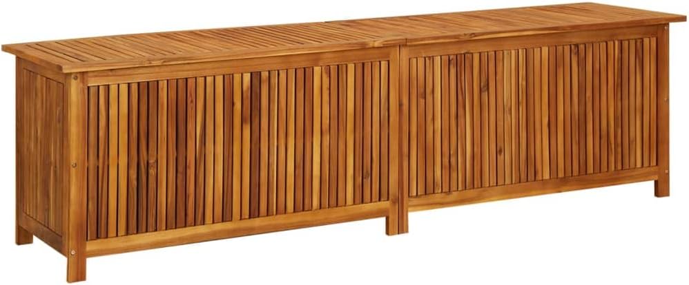 Patio Storage Box,deck box,outdoor storage box,wood deck box,box,patio furniture,for Patio, Lawn, Backyard, Outdoor Indoor, 78.7