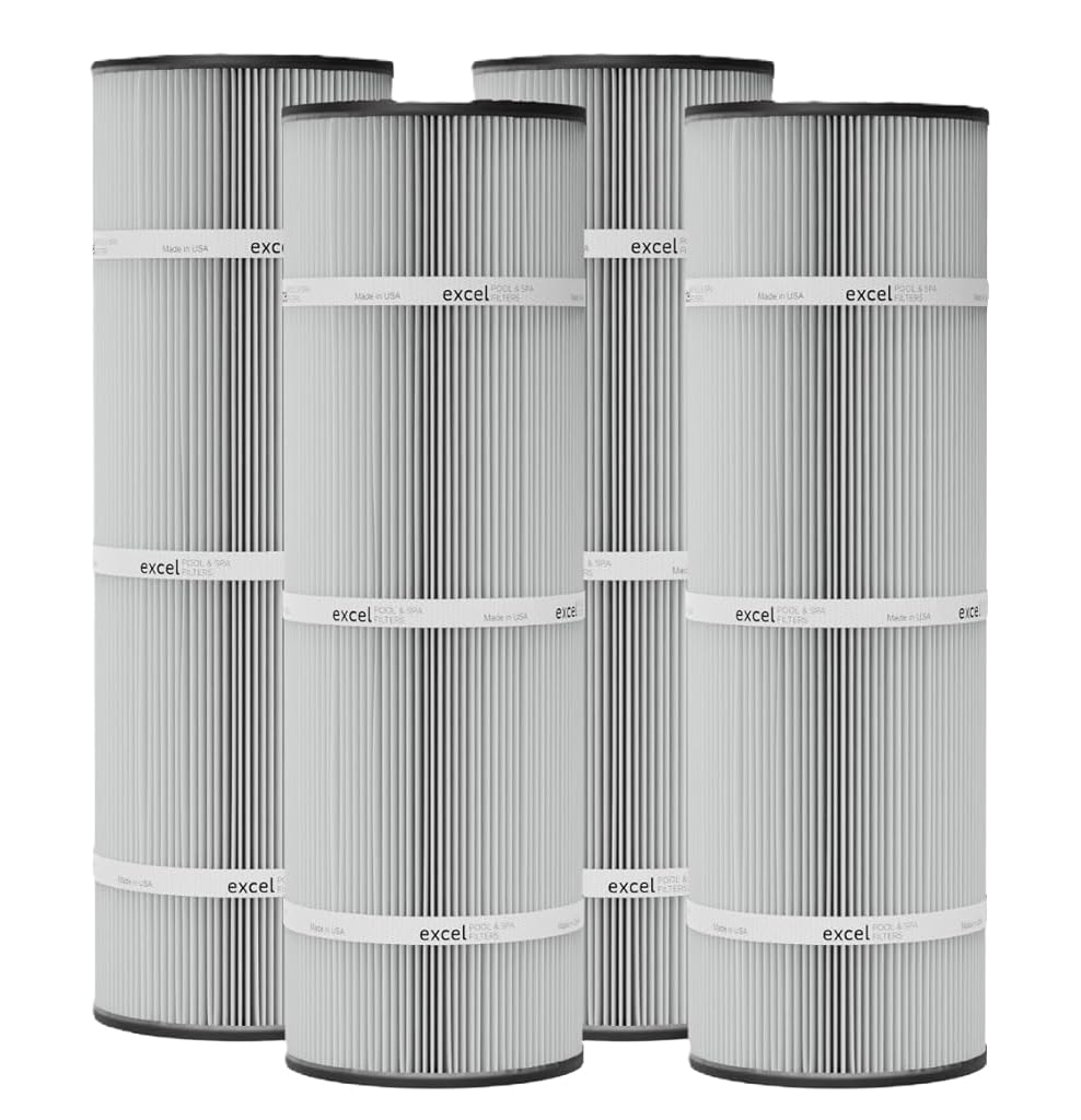 Excel XLS-722 4 Pack Replacement Filter for Hayward C4020, C4025, C4030. Also Replaces Hayward CX880XRE, Pleatco PA106, Unicel C-7488, Filbur FC-1226