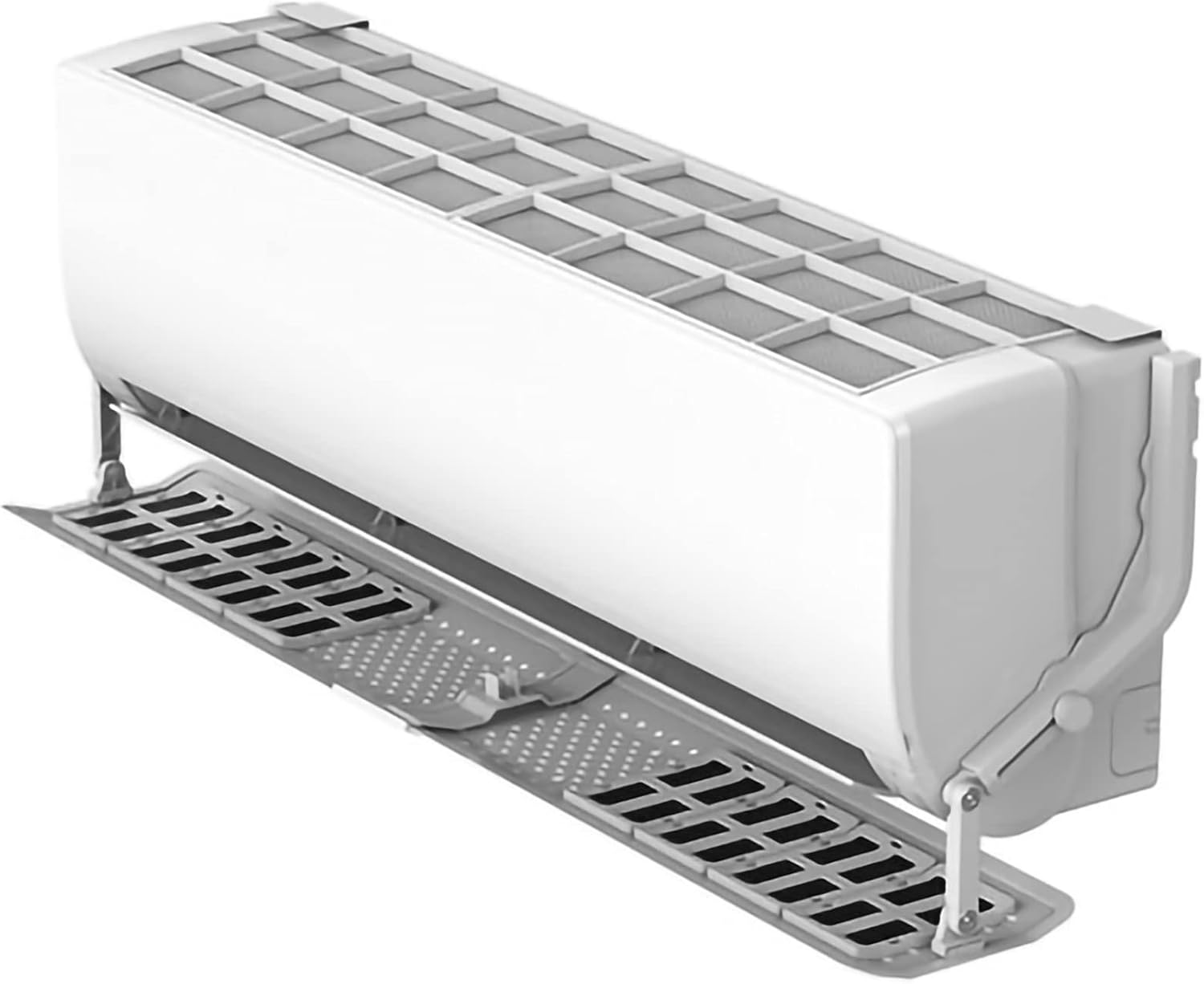 Air conditioning deflector Wall-mounted Universal Air Conditioner Wind Direction Deflector, Air Conditioner Air Outlet Windproof Device, Windproof and Direct Blowing Windshield