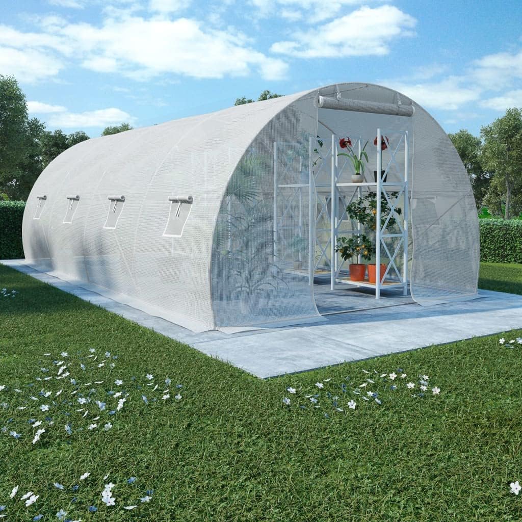 (Fast Delivery) Greenhouse Walk-in Garden Greenhouse Suitable for patios,Backyards,Gardens,Balconies Greenhouse 193.8ft² 236.2
