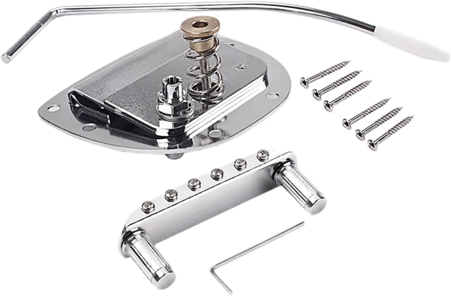 Guitar Bridge Pull Plate Tremolo for Bass Repaclement Accessories Electric Guitar Bridge