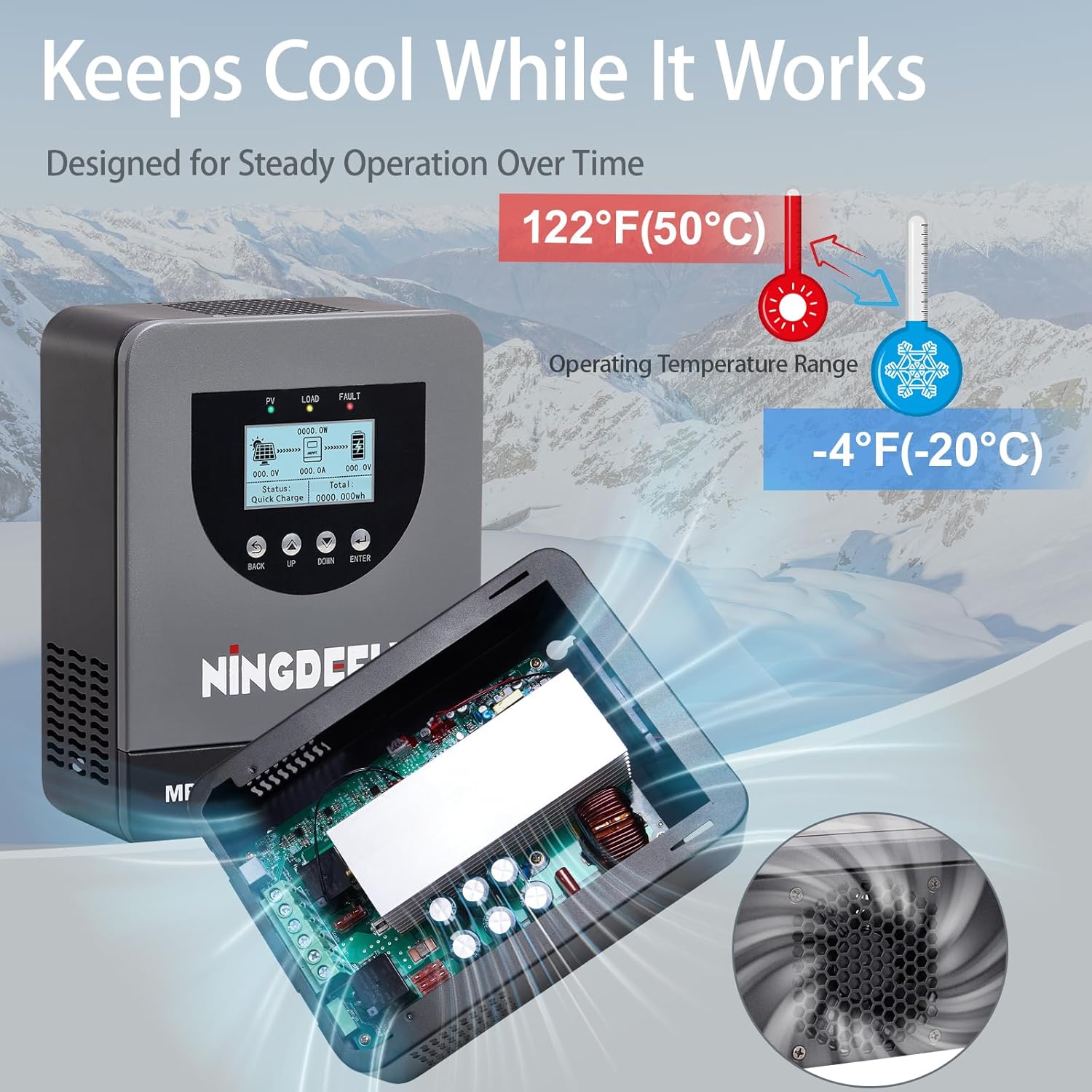 MPPT Solar Charge Controller 60A 96V Auto 12V 24V 36V 48V 60V 72V 84V 96V Solar Regulator for Solar Systems with LCD Display Suitable for FLD LiFePO4 SLD Gel Batteries