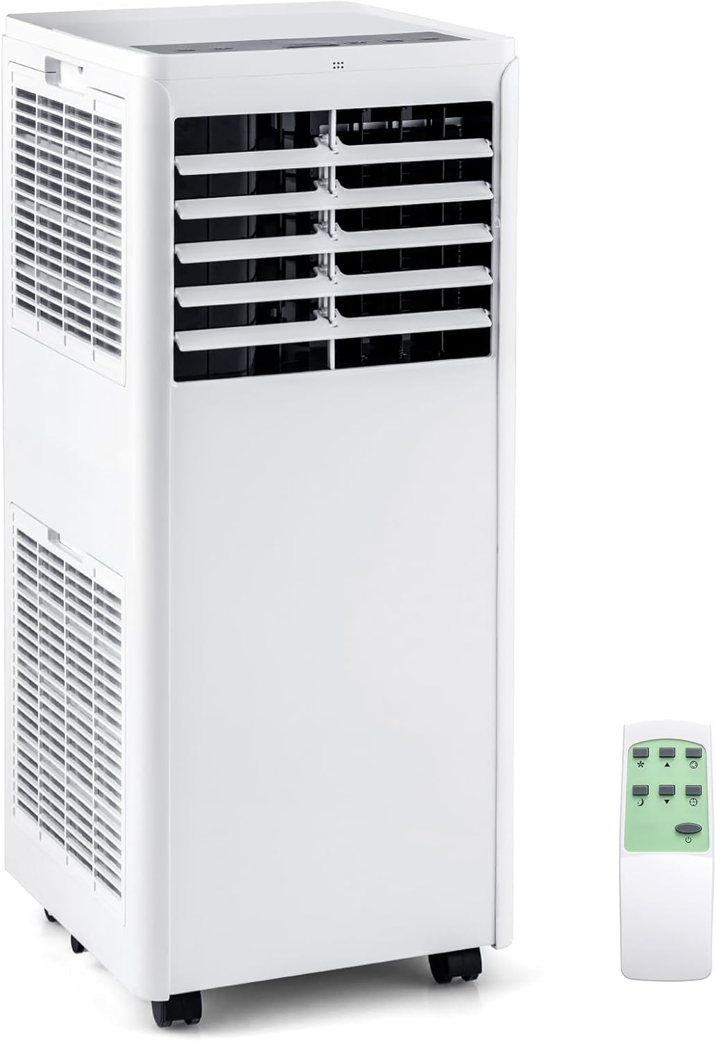 ARLIME 8000 BTU Portable Air Conditioner, 3-in-1 AC Unit with Dehumidifier & Fan, Sleep Mode & 24H Timer, Air Cooler w/Remote Control, Cools Up to 250 Sq.FT, Detachable Filter, Window Kit Included