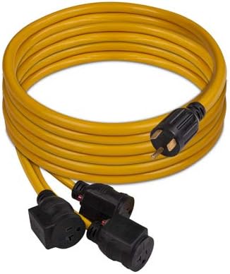 Firman 1101 Heavy-Duty Generator Cord, L5-30P, 25 Ft. - Quantity 4