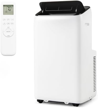 GOFLAME 14000 BTU Inverter Air Conditioner, 3-In-1 Smart Portable AC Unit, Fan & Dehumidifier with APP, Voice & Remote Control, 24H Timer & Window Kit, Cooling for Large Rooms up to 650 Sq. Ft