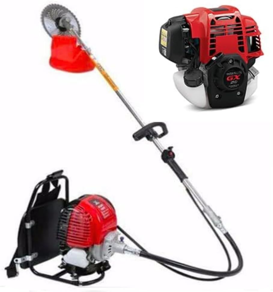 GX50 Backpack Lawn Mower 4 Strokes Brush Cutter Weed Wacker Grass Trimmer Hedge Trimmer