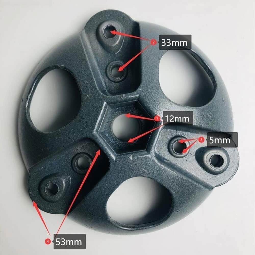 CAJUCA Wind Turbine Fibers Blades with Hub and Cap, 550Mm 580Mm 600Mm High Strength Blades for Horizontal Wind Generator