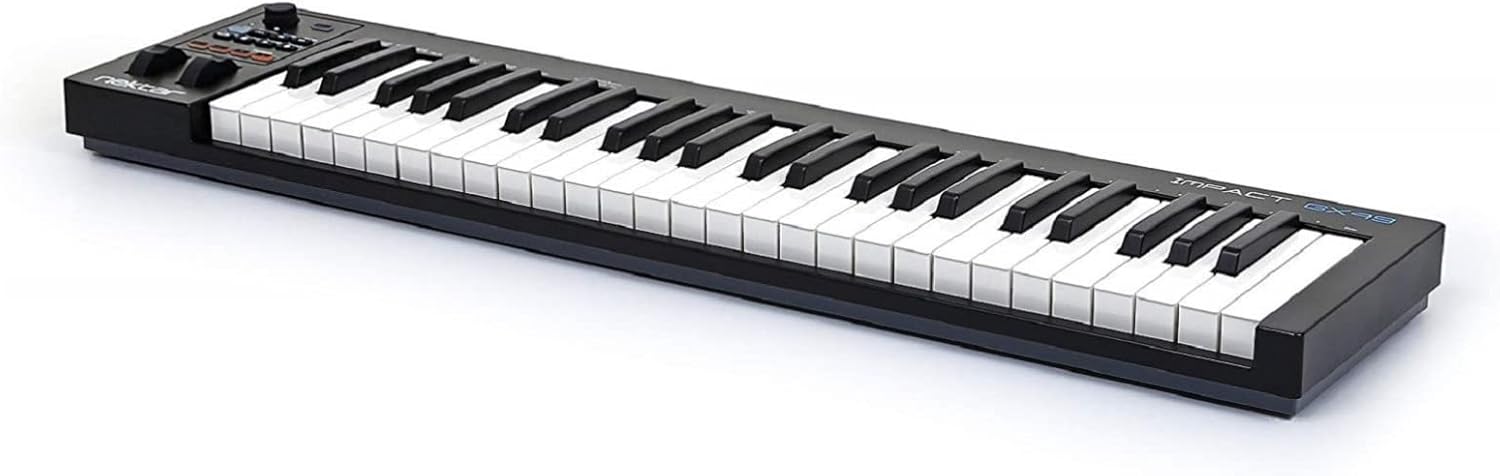 Nektar Impact GX49 | USB MIDI Controller Keyboard with Nektar DAW Integration Black