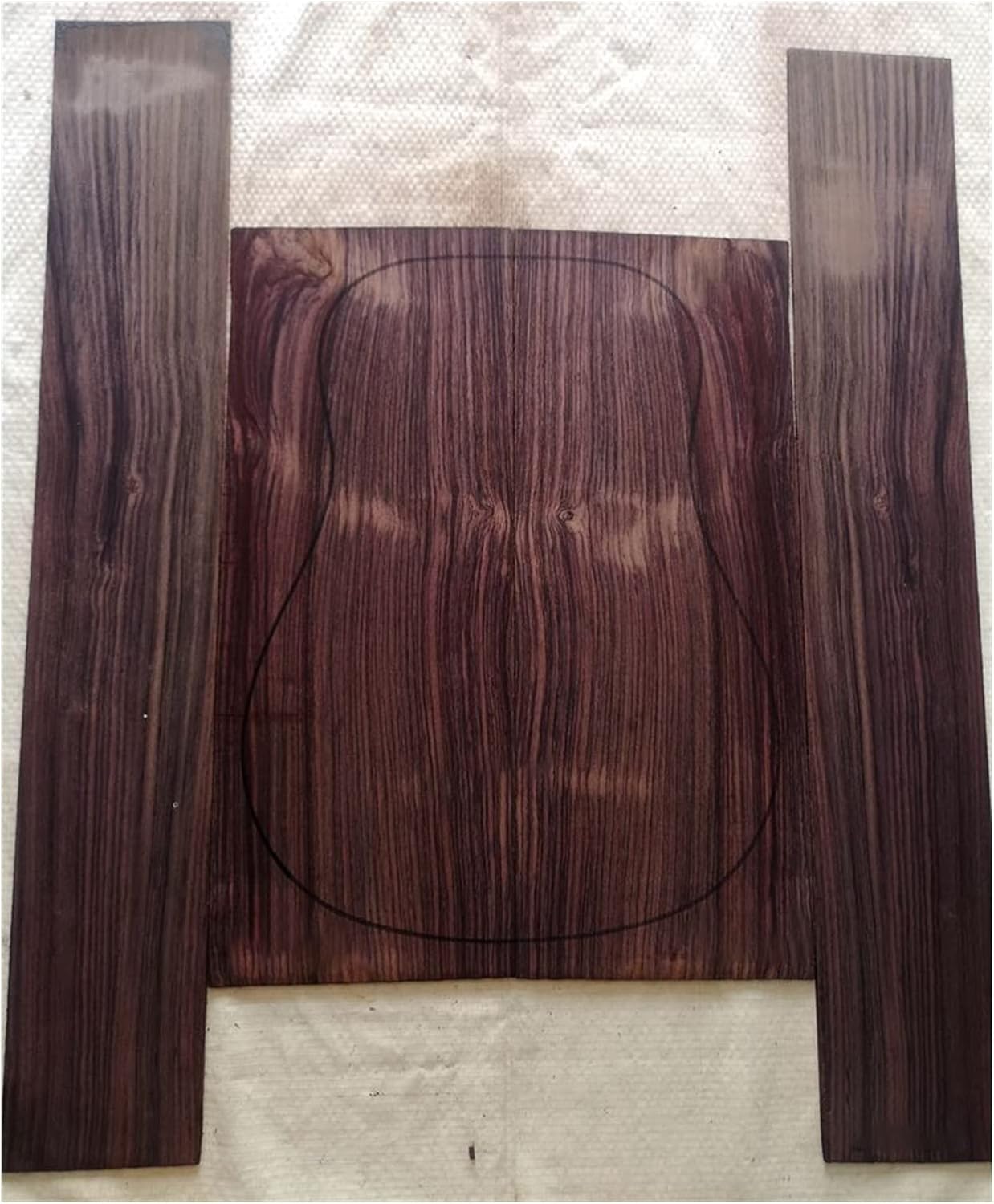 Rosewood Back and Side Board Veneer Full Single 41 Inch Guitar Making Material Accessories DIY Guitar Kit (Color : 22)