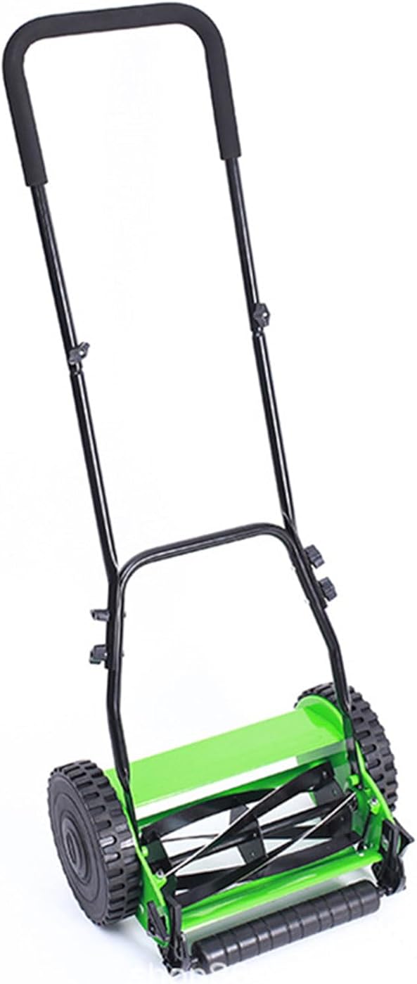 Lawn Mower, Hand-Push Lawn Mower, Charge-Free, refueling-Free, hob-Type Lawn Roller, Suitable for Gardens and Villas