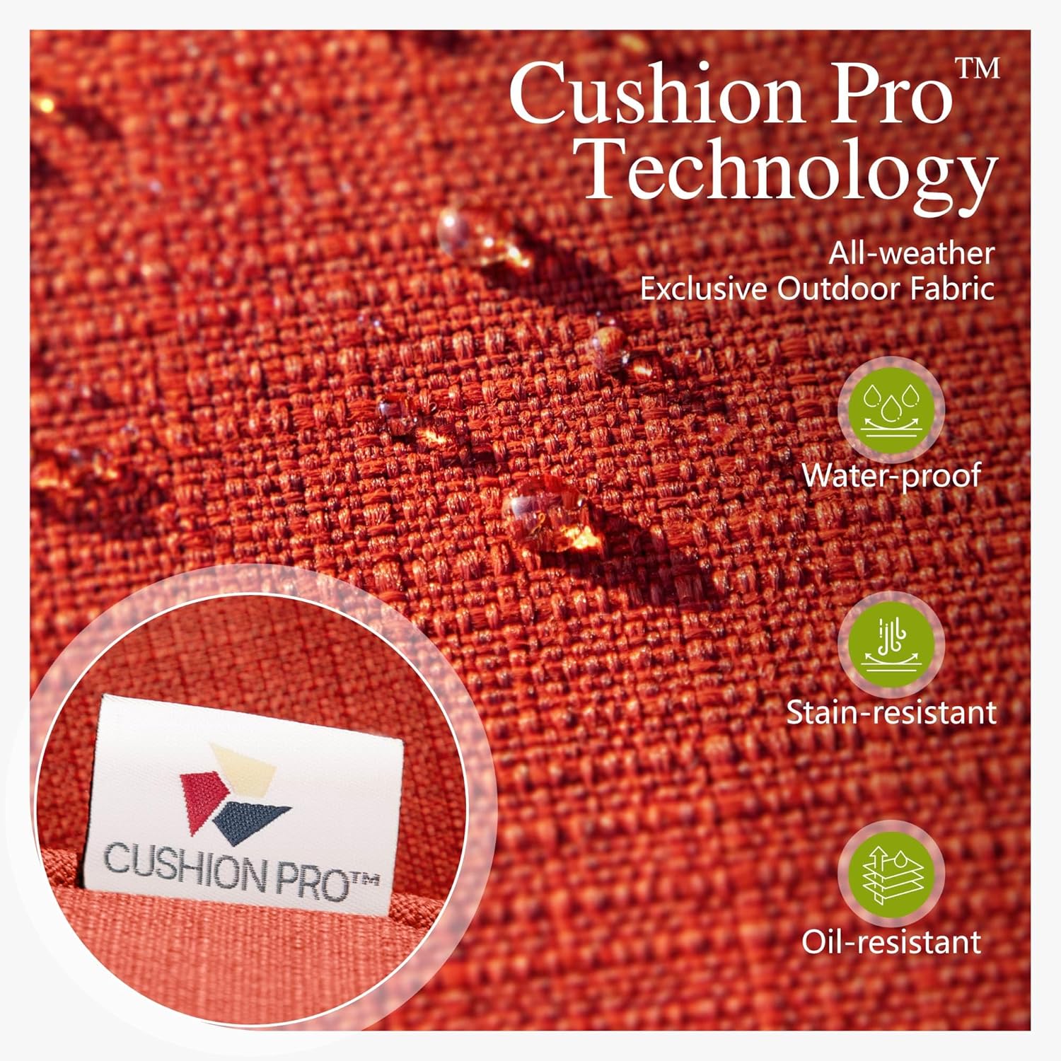 Sophia & William Patio Furniture Set with Fire Pit Table, 4 PCS Metal Outdoor Conversation Set with Fire Pit Table, 2 Swivel Chairs,3-Seater Couch for Outdoor Seating, Backyard, Porch(Red)