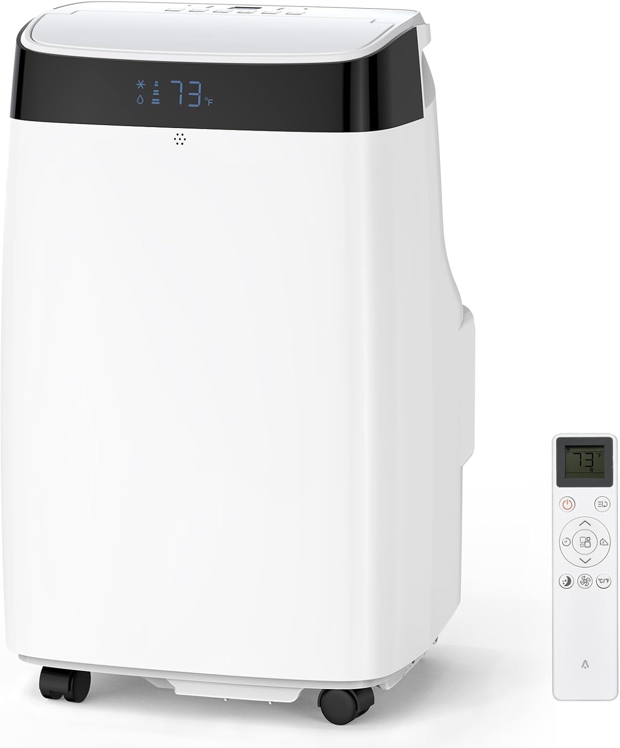 10000BTU Portable Air Conditioner, 450 Sq. Ft Coverage, 3-in-1 Floor Standing Cooling, Fan & Dehumidifier, with Digital Display, Remote Control, 24H Timer, Sleep Mode