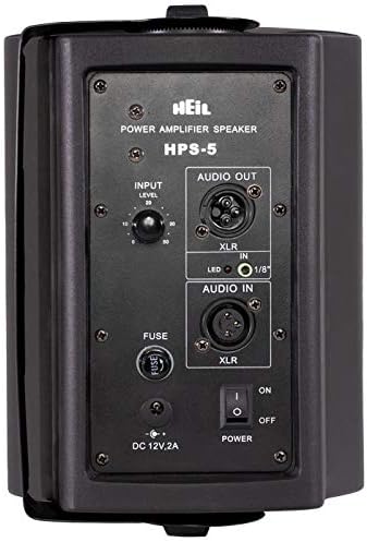 Heil Sound HPS-5 Two Way Powered Speaker for The Heil Parametric Receive Audio System Equalizer