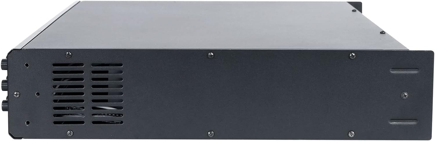 Rockville RCS650-6 650 Watt 6-Zone 70V Commercial Amplifier, Bluetooth, USB/SD/FM Playback, Rack-Mountable, for Restaurants & Offices