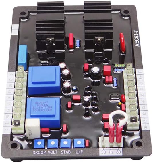 AVR AEC63-7 Automatic Voltage Regulator Replace for Brushless Diesel Generator Alternator Genset Parts