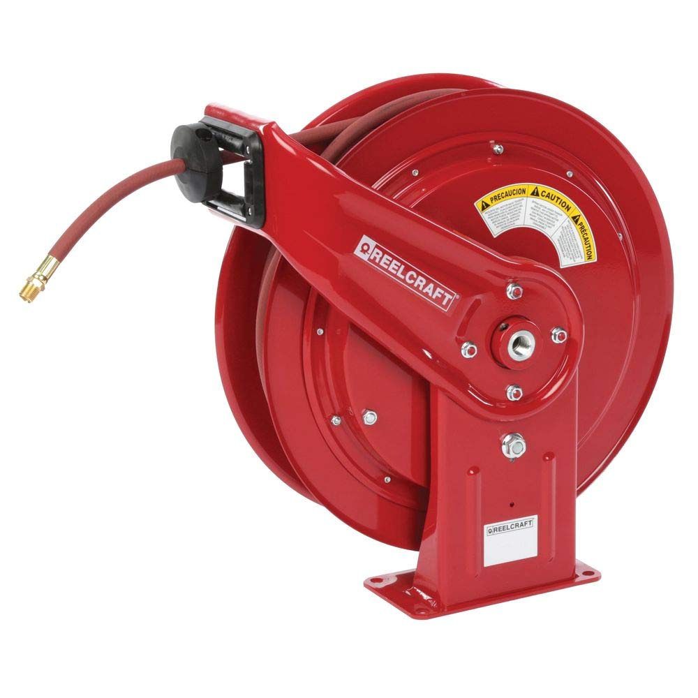 Reelcraft Spring Return Hose Reel,3/8