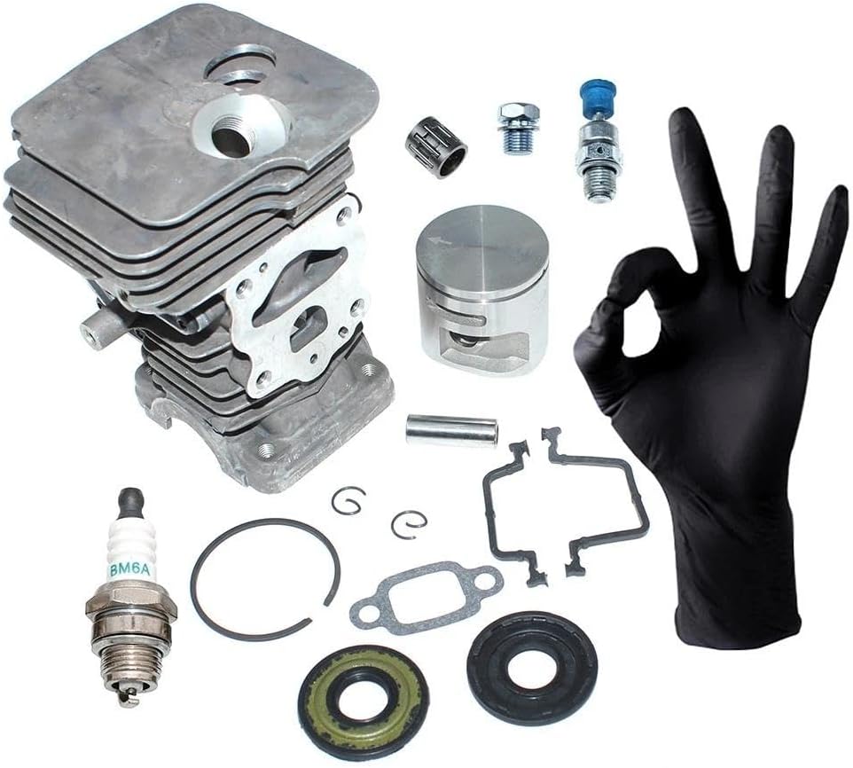 for Cylinder Piston Kit for Husqvarna 445,445 II,445E,445E TRIOBRAKE,445E II,450