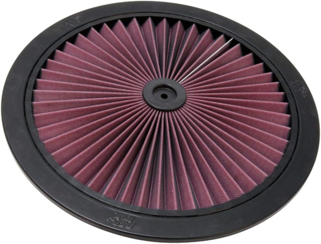 K N Engineering 66-1601 X-Stream Top Filter 16od,Blk