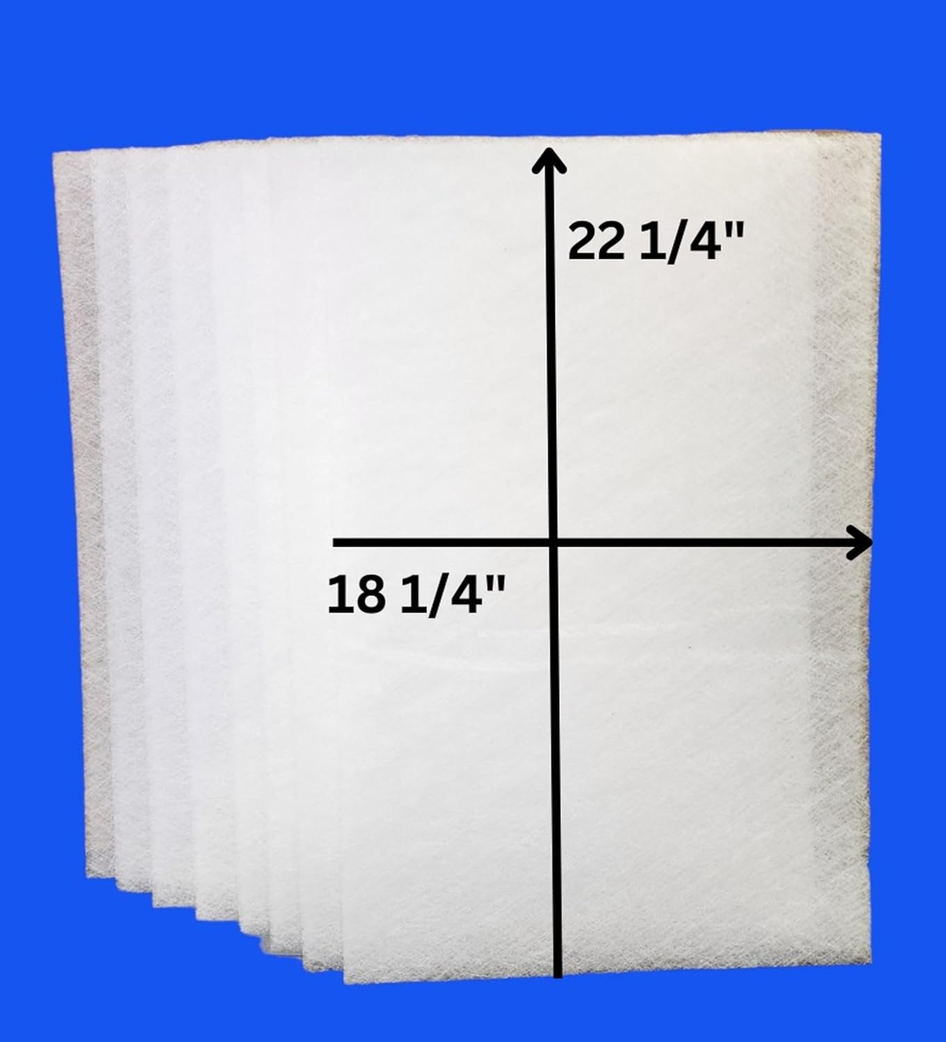 Fast-Shipped-Filters 8 Pack 20x205 Replacement Filters Pads Compatible to Fit Respicaire CG MicroCLean 95 Air Cleaner Refil