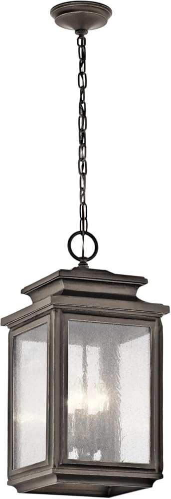 Kichler 49505OZ Four Light Outdoor Pendant